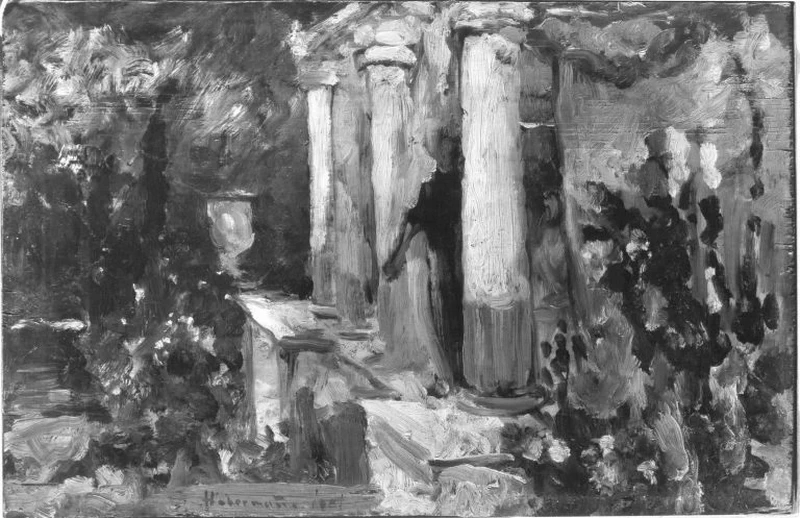 Hugo von Habermann - Il rimpianto, Bavarian State Painting Collections